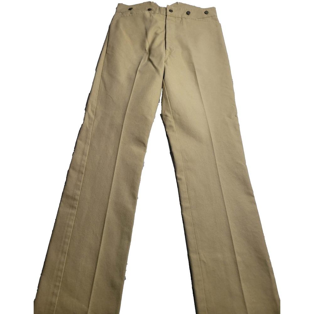 VINTAGE Frontier Classics Tan Pants Men's 34 Western Cowboy
